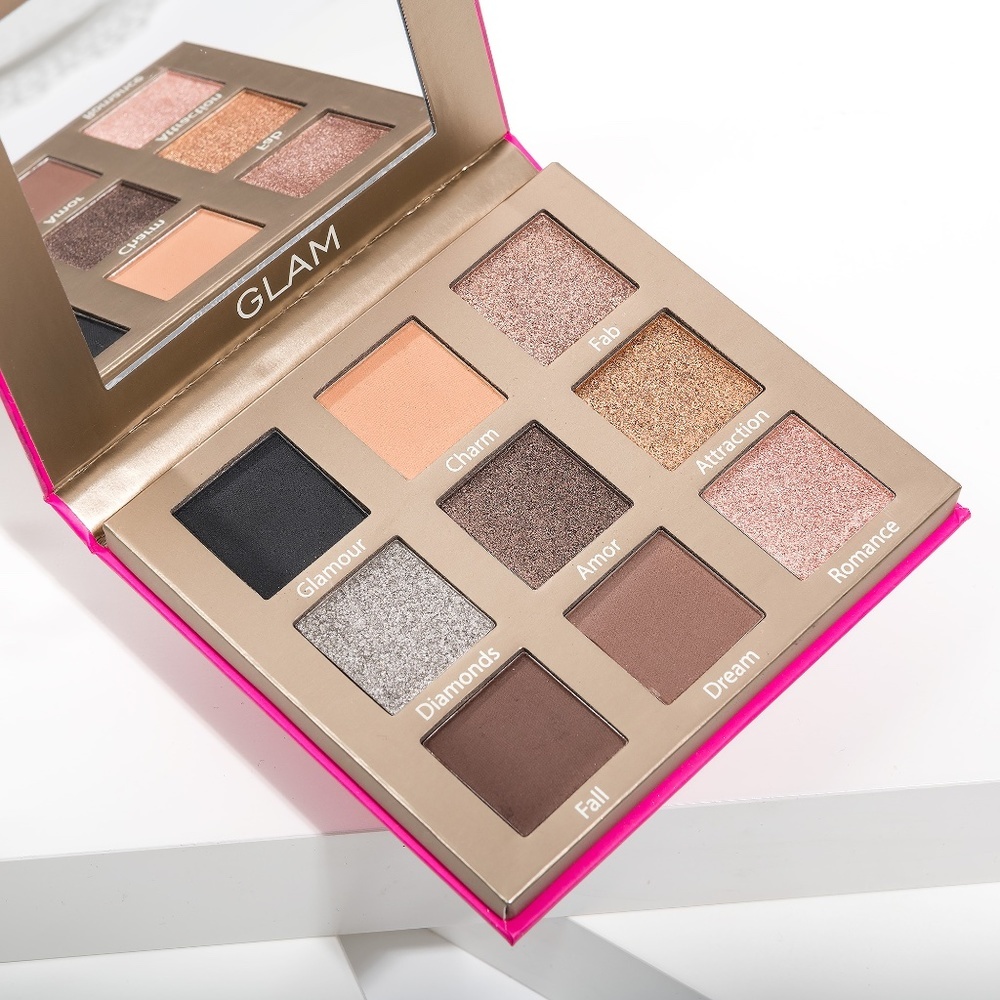 Eyeshadow Palette‎ Women Trend Beauty Boss Babe GLAM New 9 Shade Shimmer Matte - Picture 3 of 3